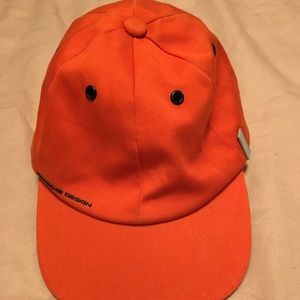 Adidas for Porsche Design orange ball cap canvas